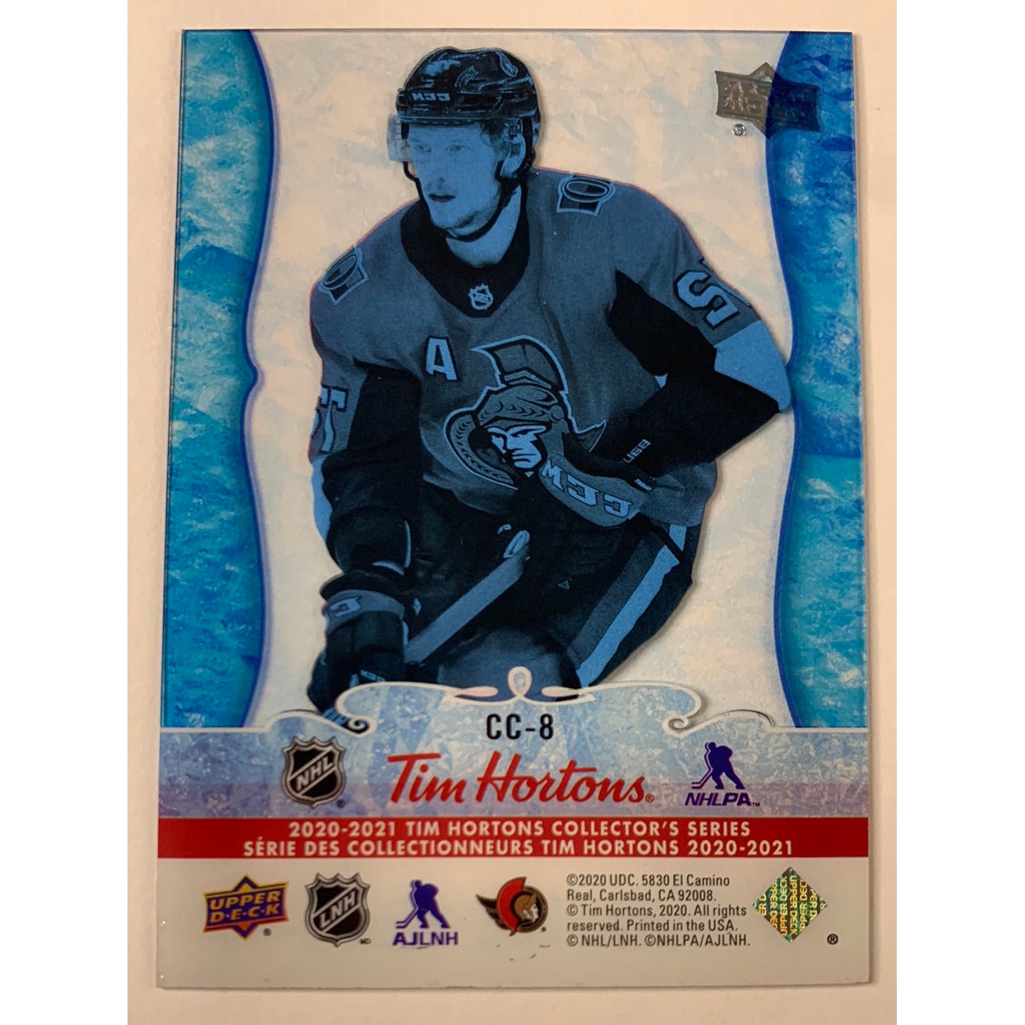 2020-21 Tim Hortons Thomas Chabot Clear Cut Phenoms | Local Legends Cards & Collectibles