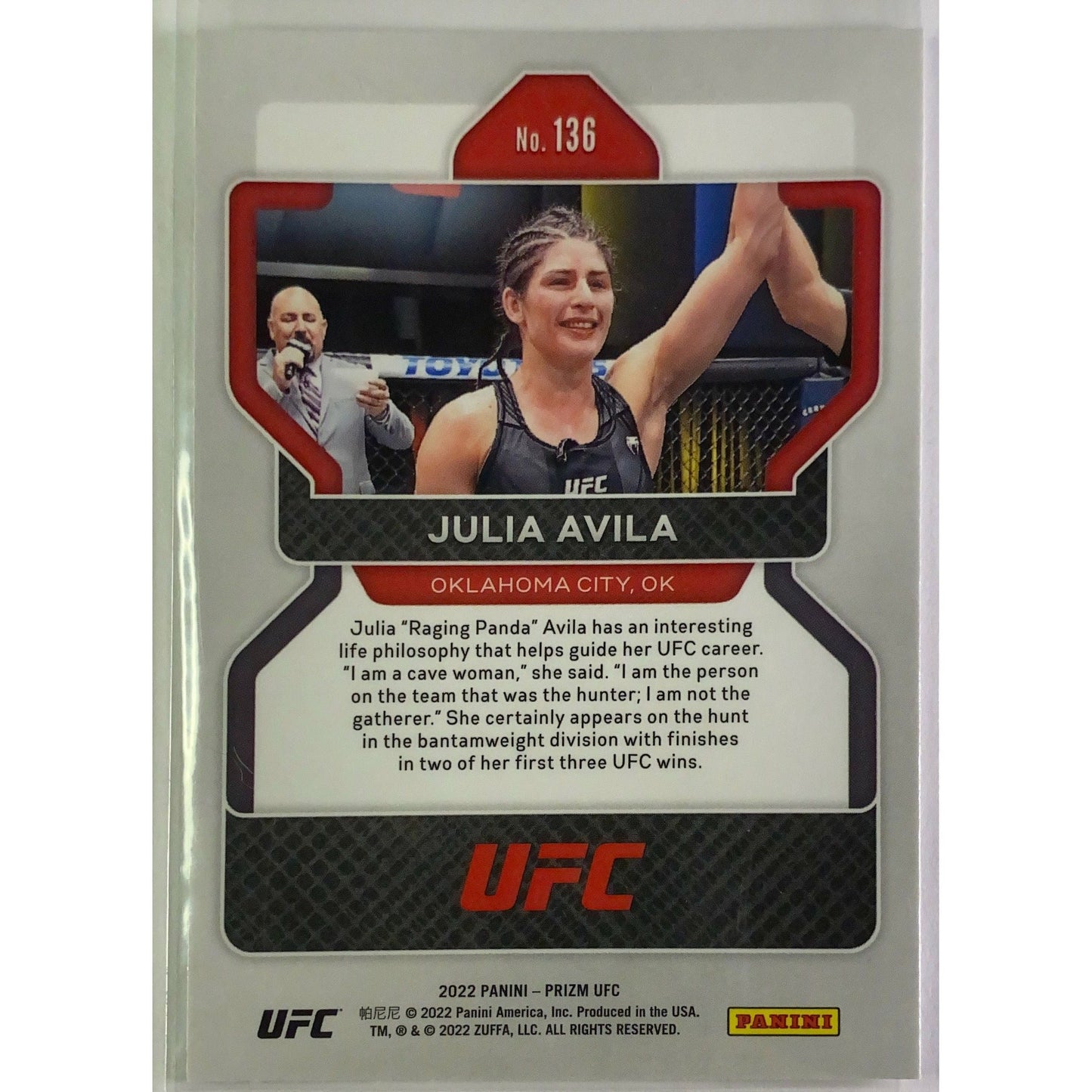 2022 Panini Prizm Julia Avila RC | Local Legends Cards & Collectibles