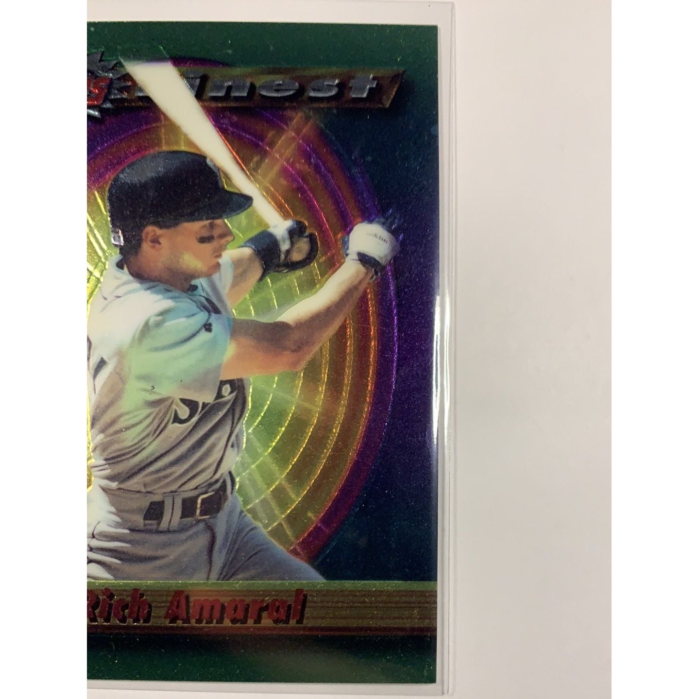 1994 Topps Finest Rich Amaral #16 Local Legends Cards & Collectibles