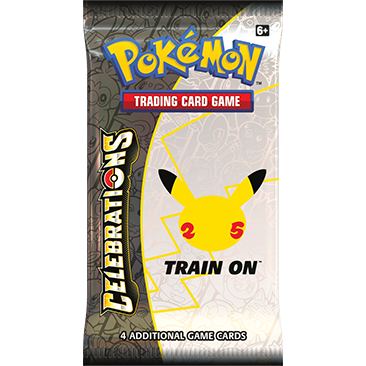 Pokémon Celebrations 25th Anniversary Booster Pack | Local Legends Cards & Collectibles