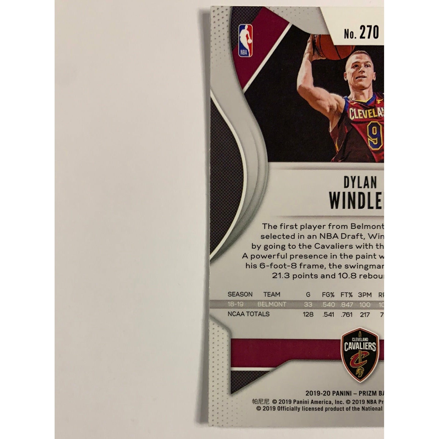 2019-20 Prizm Dylan Windler RC | Local Legends Cards & Collectibles