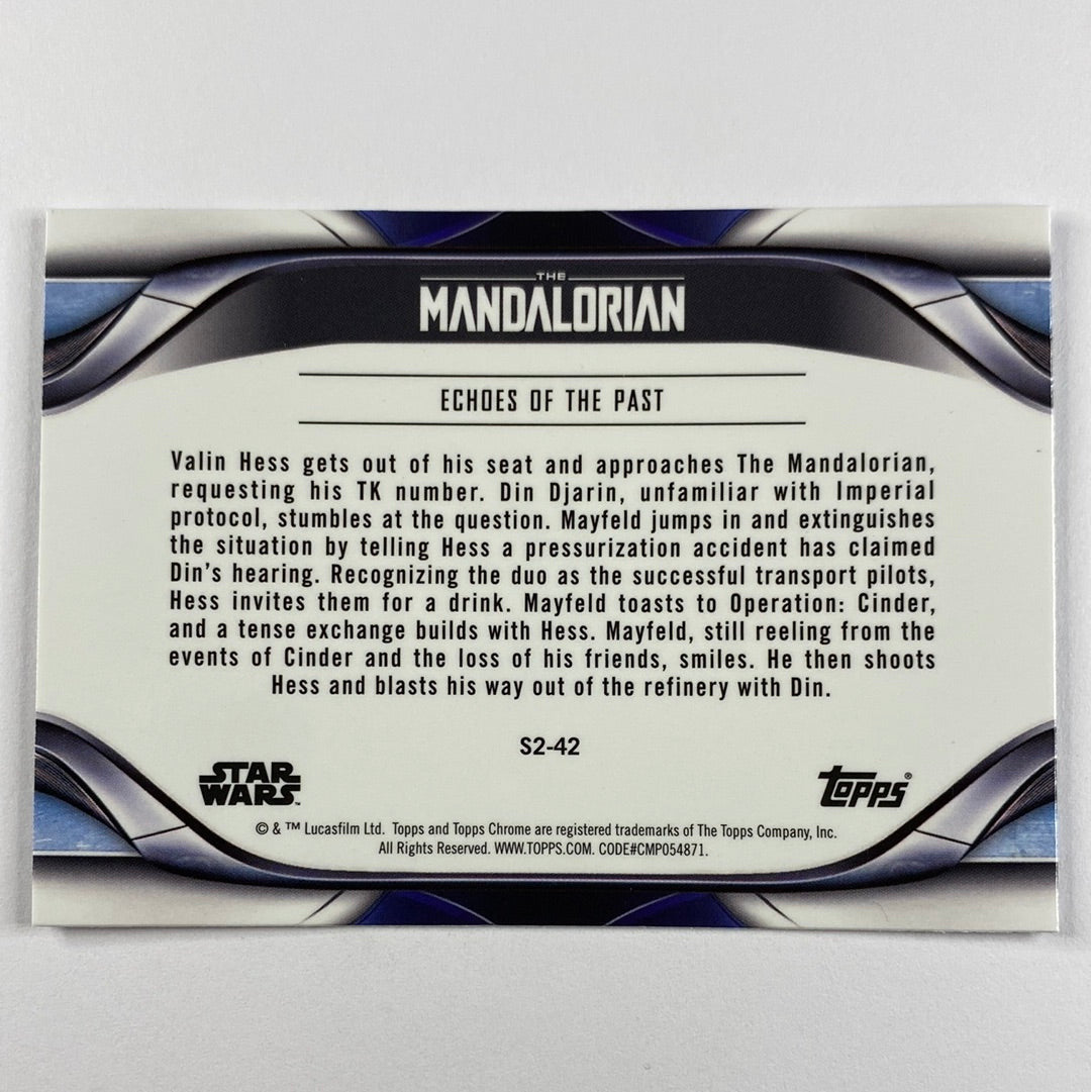 Topps Chrome The Mandalorian Echoes of the Past | Local Legends Cards & Collectibles