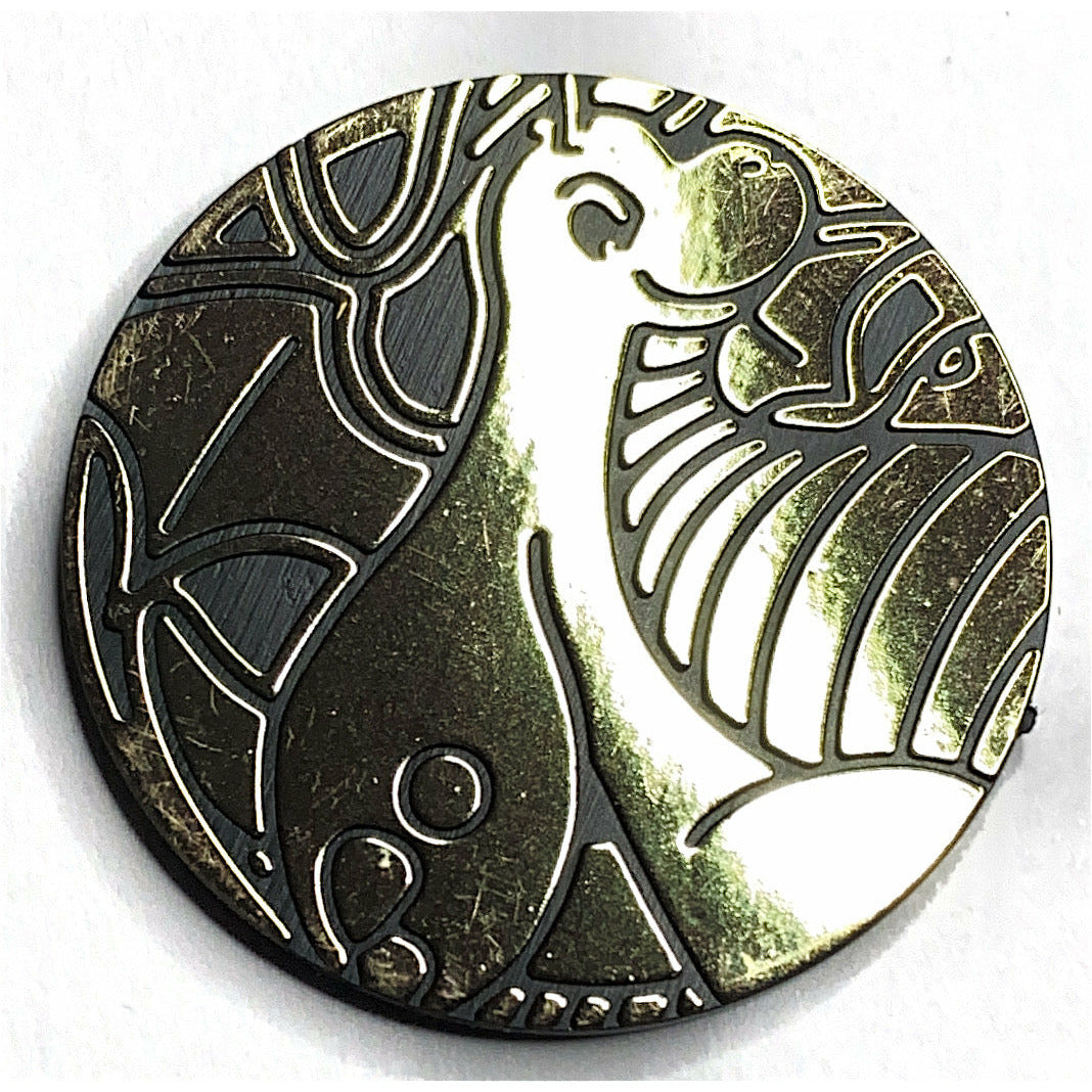 2019 Soaring Storm Theme Deck Dragonite Gold Mirror Holofoil Coin | Local Legends Cards & Collectibles