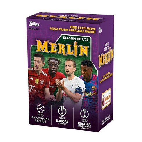 2021-22 Topps Merlin UEFA Champions League Soccer Blaster Box | Local Legends Cards & Collectibles