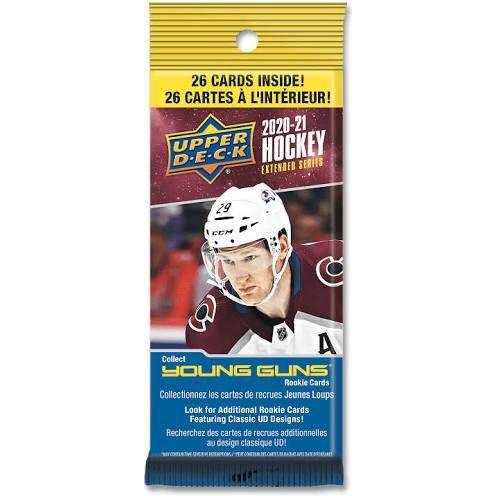 2020-21 Upper Deck NHL Hockey Extended Series Hanger Fat Pack | Local Legends Cards & Collectibles