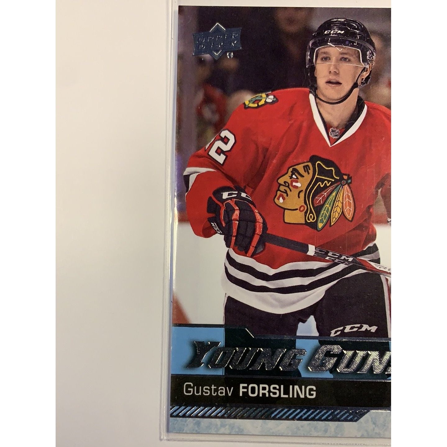 2016-17 Upper Deck Series 1 Gustav Forsling Young Guns | Local Legends Cards & Collectibles