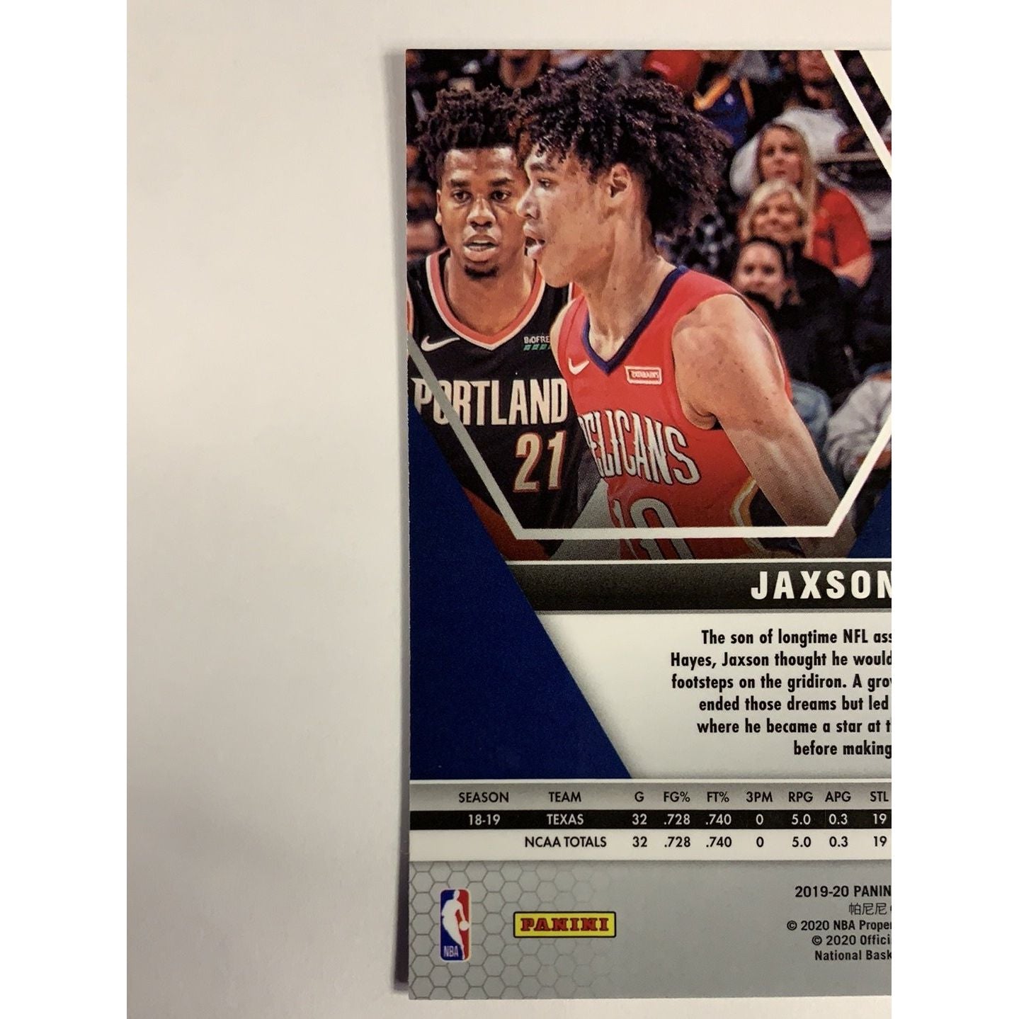2019-20 Mosaic Jaxson Hayes Blue Reactive Prizm Rookie Card Local Legends Cards & Collectibles