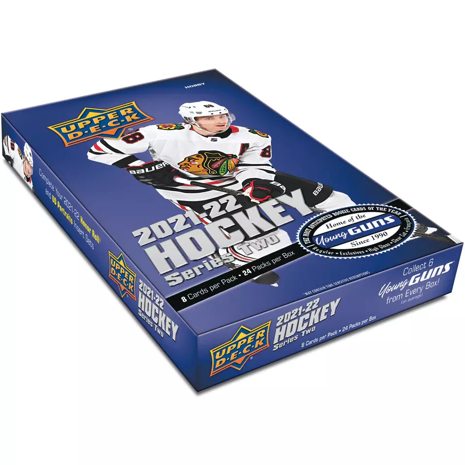 2021-22 Upper Deck Series 2 NHL Hockey Hobby Box | Local Legends Cards & Collectibles
