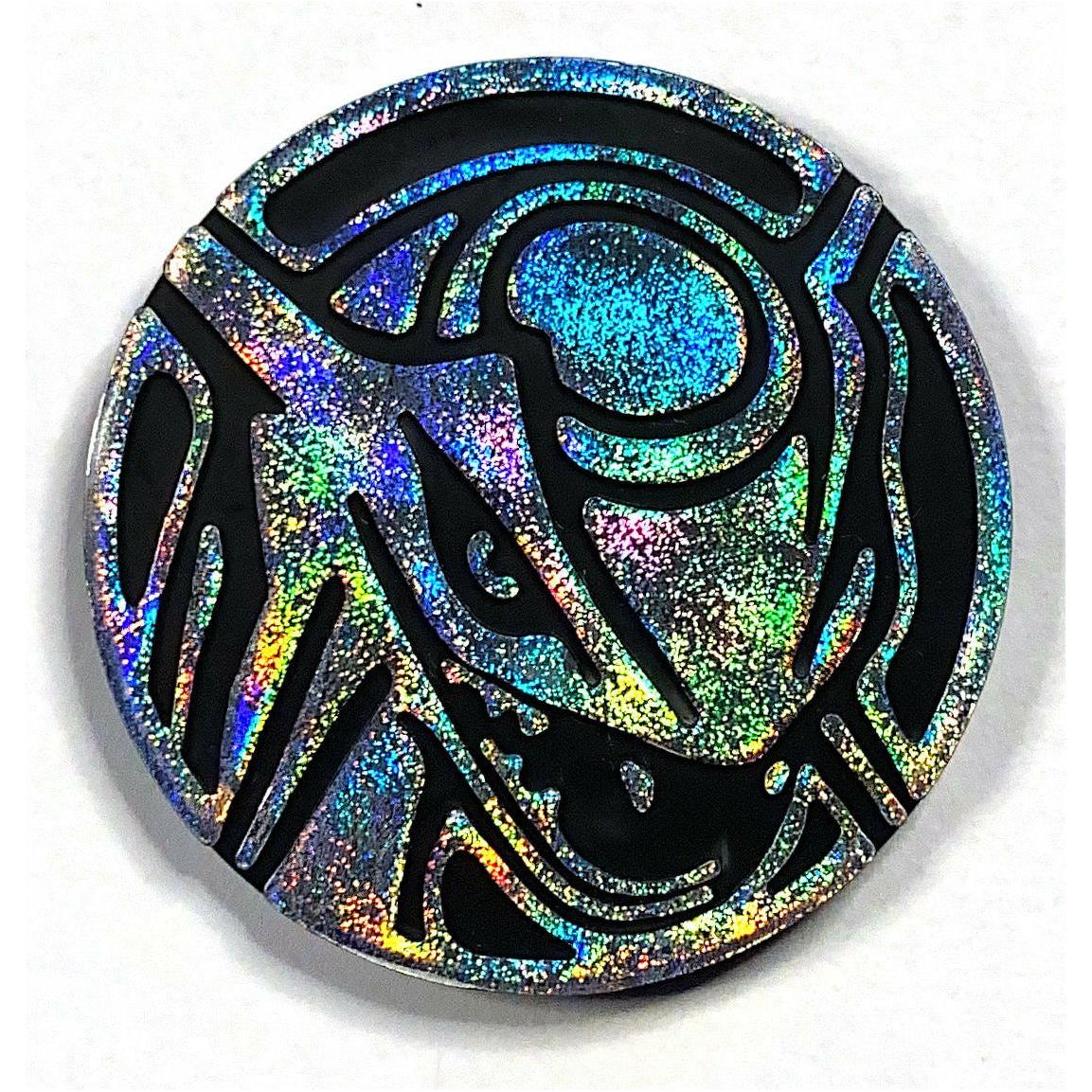2004 Rayquaza Constructed Starter Deck Silver Glitter Holofoil Coin | Local Legends Cards & Collectibles