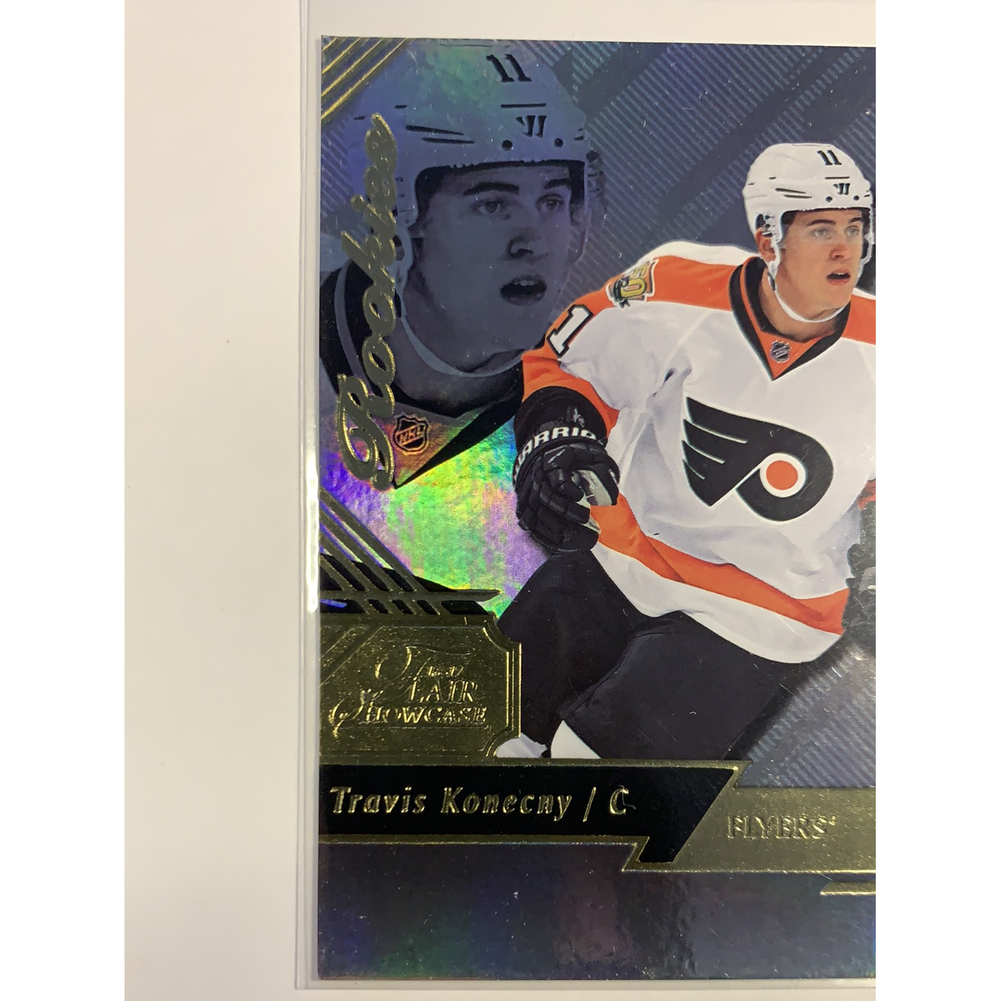 2016-17 Fleer Flair Showcase Travis Konecny Rookie Card Local Legends Cards & Collectibles