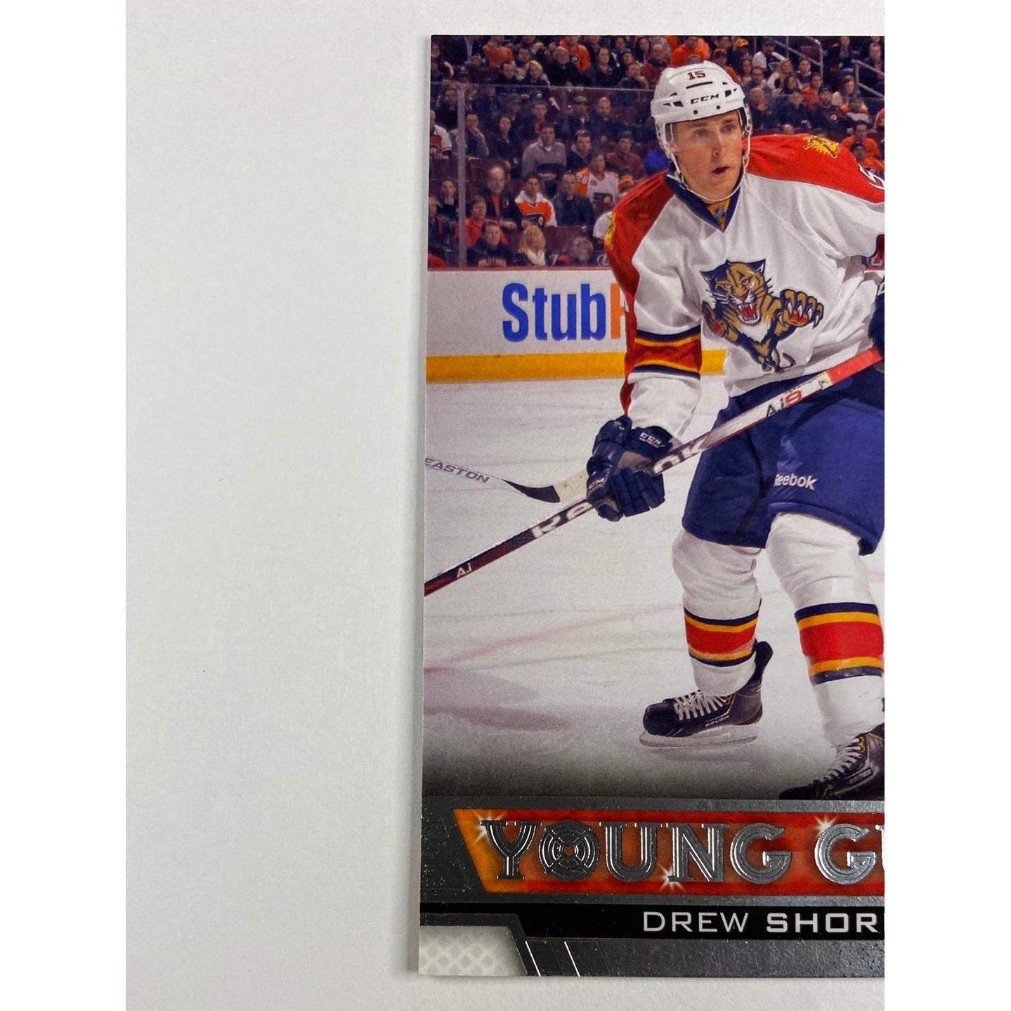 2013-14 Upper Deck Series 1 Drew Shore Young Guns | Local Legends Cards & Collectibles