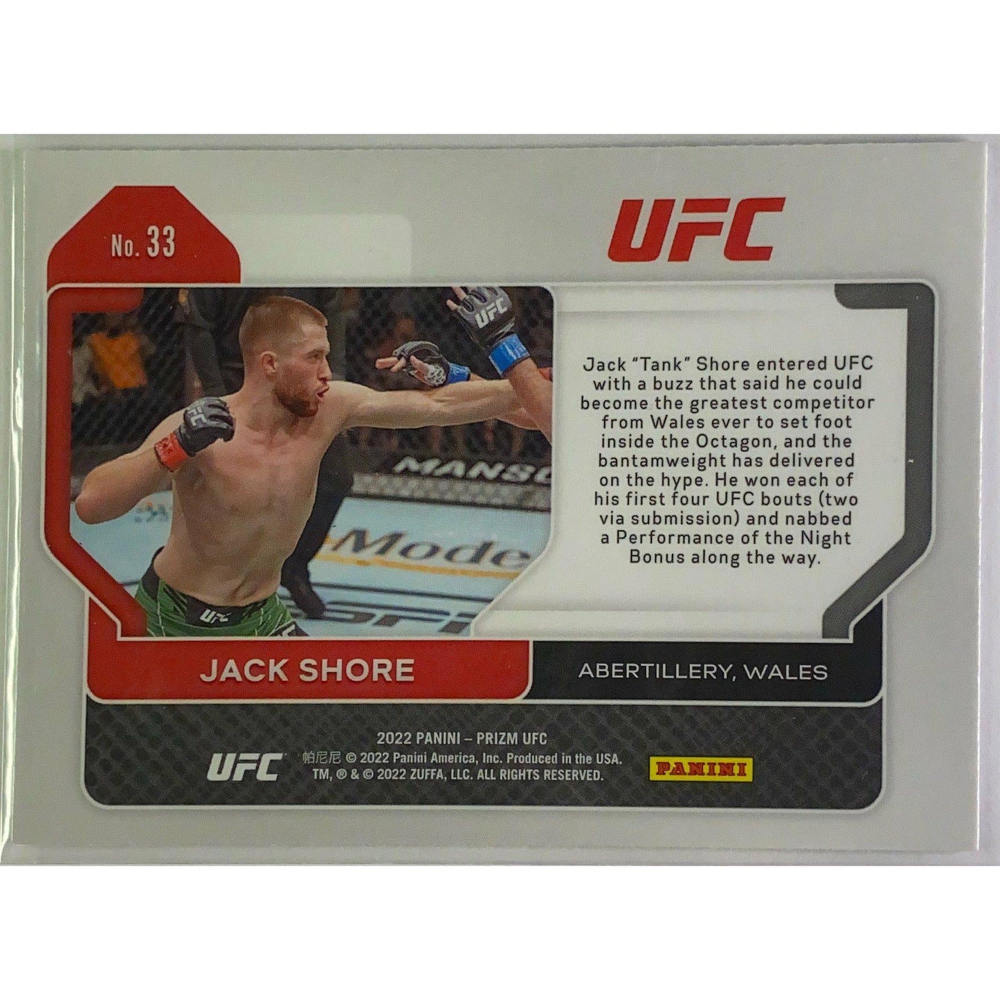2022 Panini Prizm Jack Shore RC