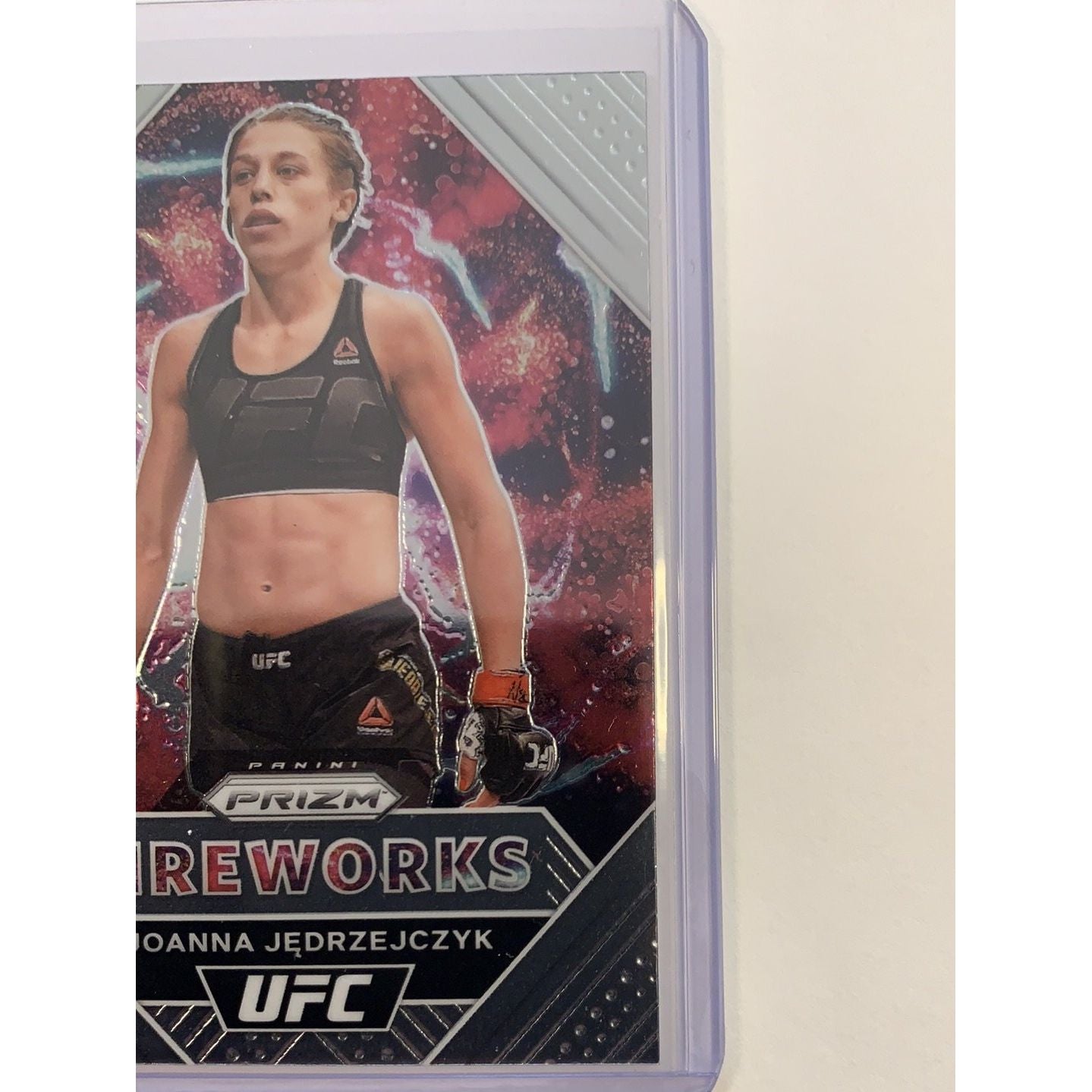 2021 Panini Prizm UFC Joanna Jedrzejczyk Fireworks Local Legends Cards & Collectibles