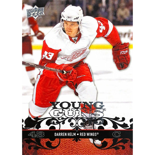 2008-09 Upper Deck Series 1 Darren Helm Young Guns | Local Legends Cards & Collectibles