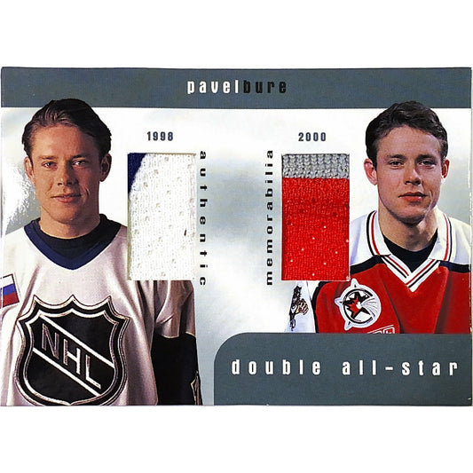  2000-01 In The Game Pavel Bure Double “98” “00” All Star Game Dual Patch  Local Legends Cards & Collectibles