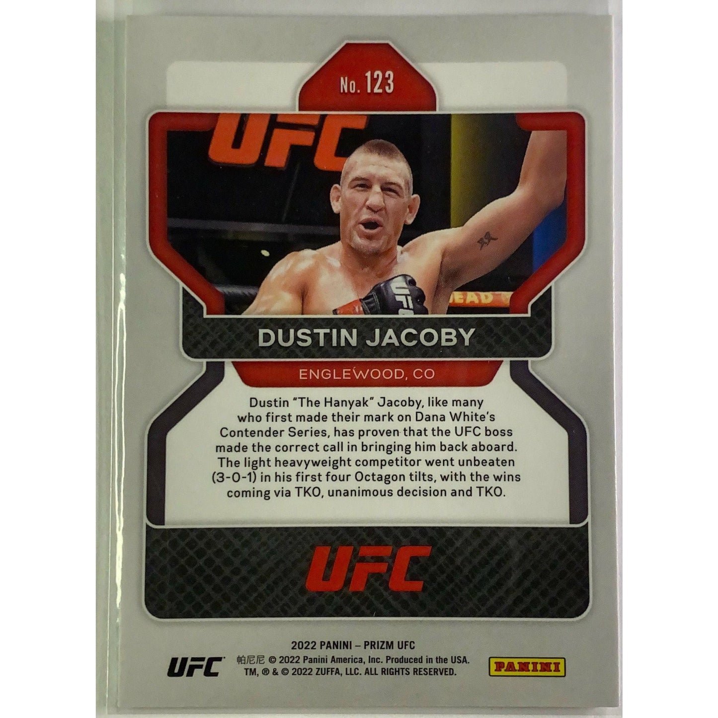 2022 Panini Prizm Dustin Jacoby RC