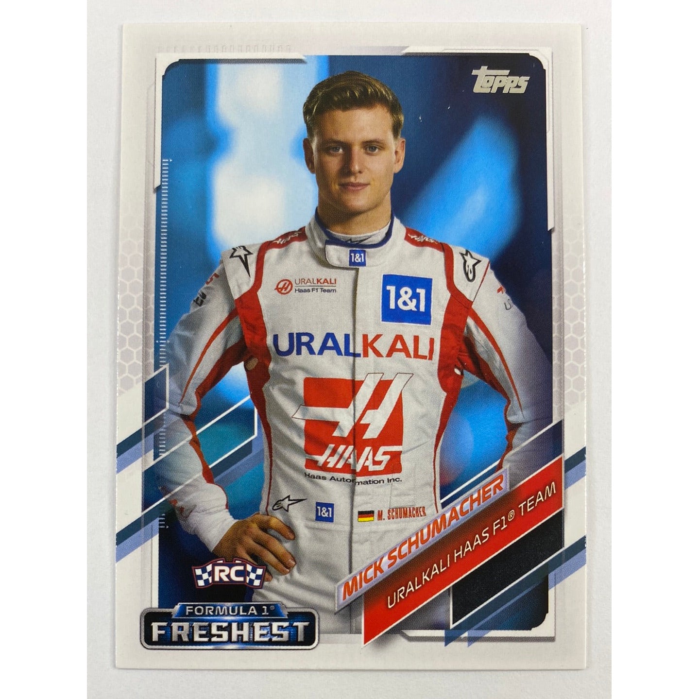 2021 Topps Mick Schumacher Freshest RC