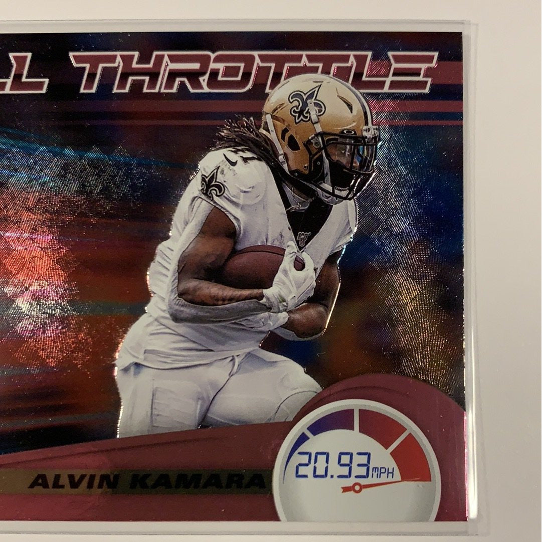  2020 Donruss Elite Alvin Kamara Full Throttle  Local Legends Cards & Collectibles