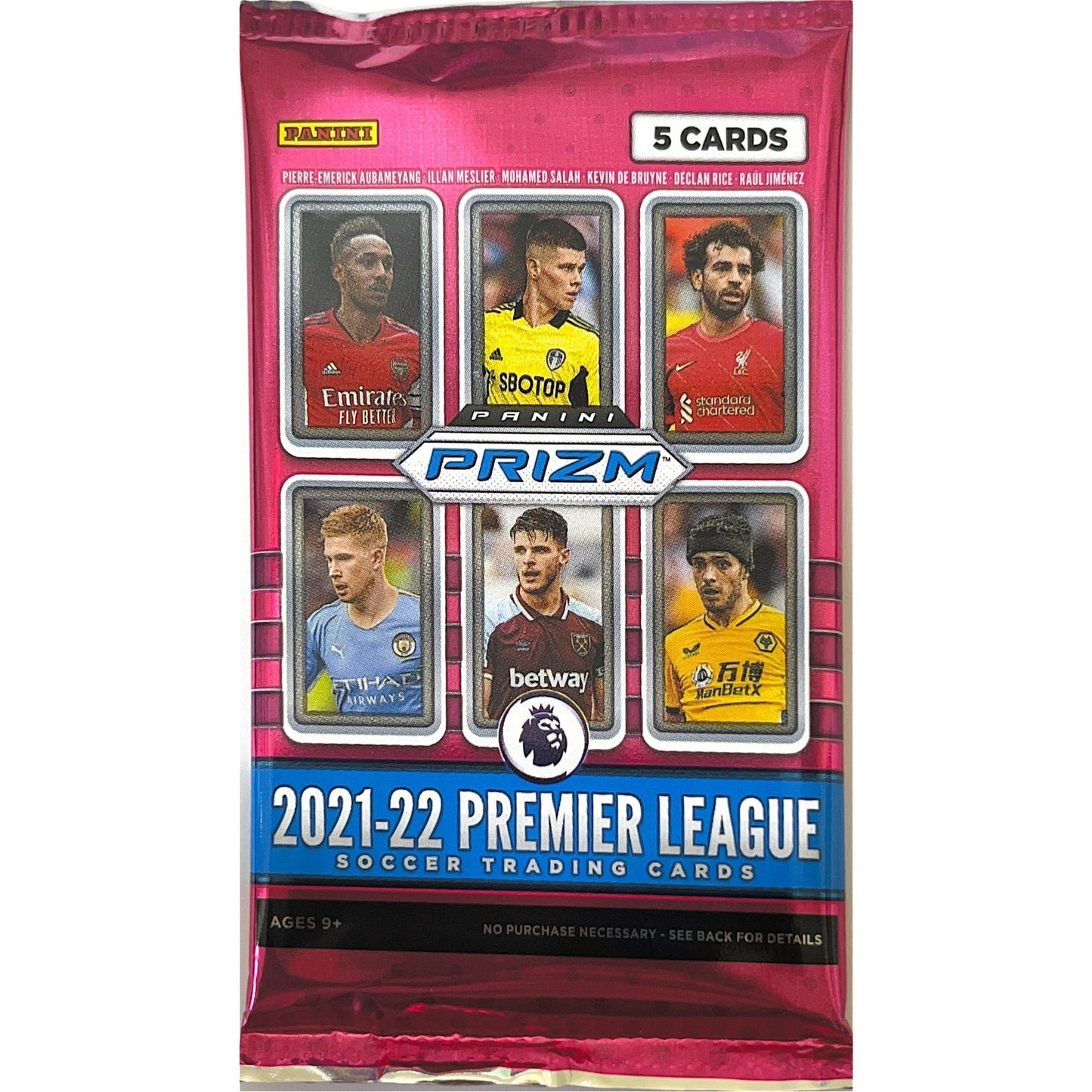 2021-22 Panini Prizm Premier League Soccer Retail Pack | Local Legends Cards & Collectibles