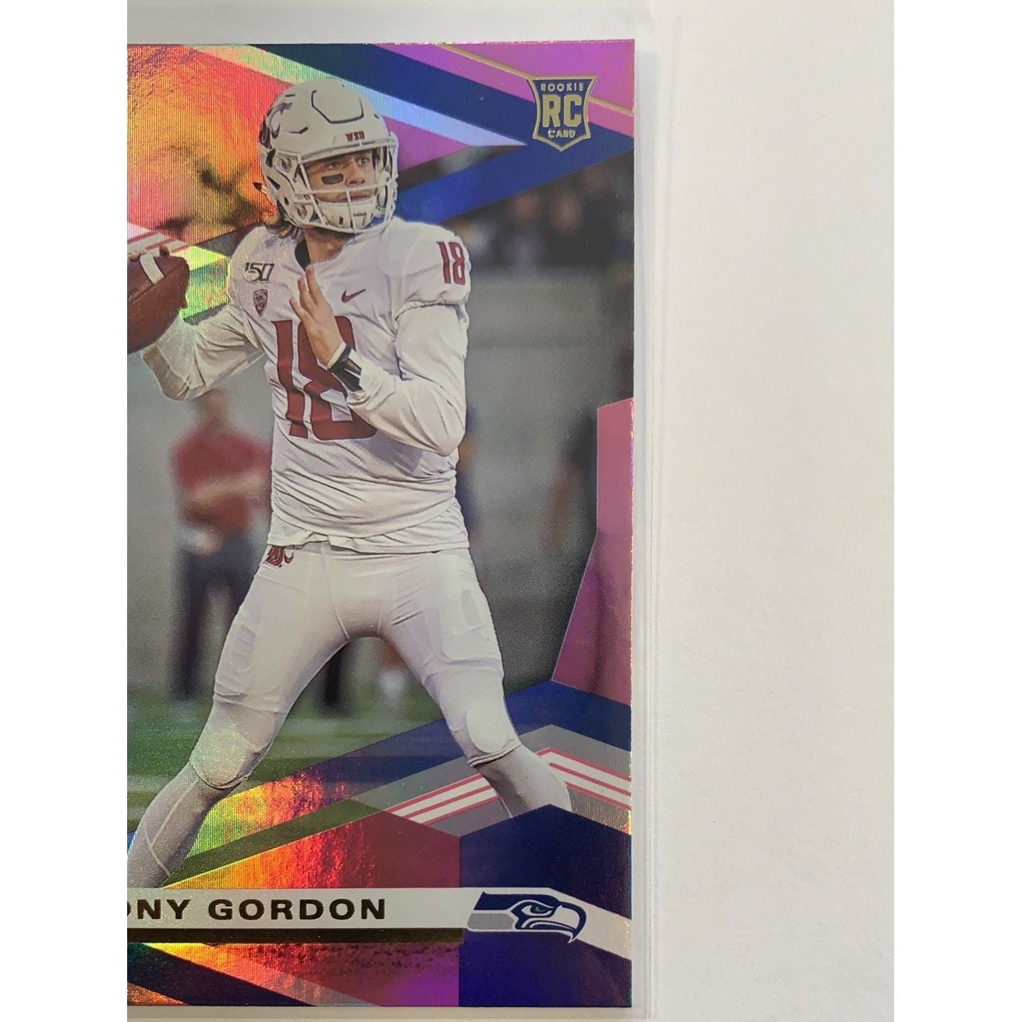  2020 Donruss Elite Anthony Gordon RC Pink Parallel  Local Legends Cards & Collectibles