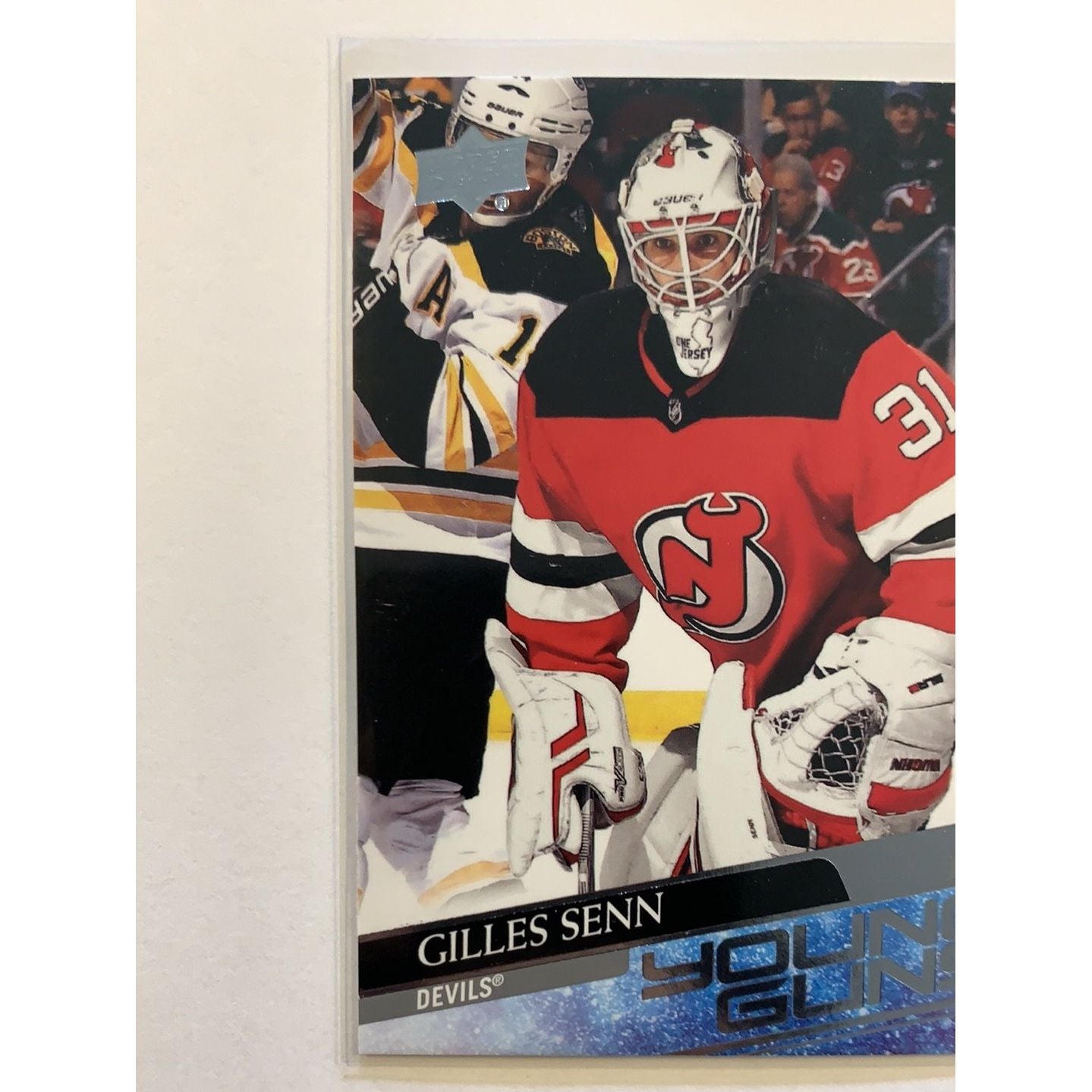 2020-21 Upper Deck Series 2 Gilles Senn Young Guns DAMAGED  Local Legends Cards & Collectibles