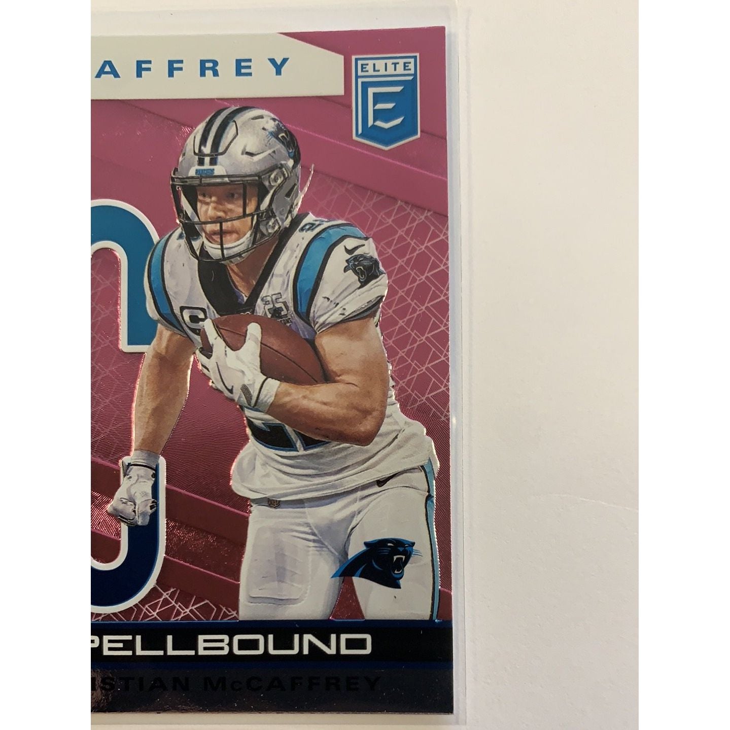 2020 Donruss Elite Christian McCaffrey Spellbound “C” Pink Parallel Local Legends Cards & Collectibles