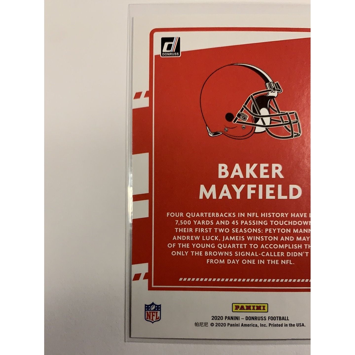 2020 Donruss Baker Mayfield Dominators | Local Legends Cards & Collectibles