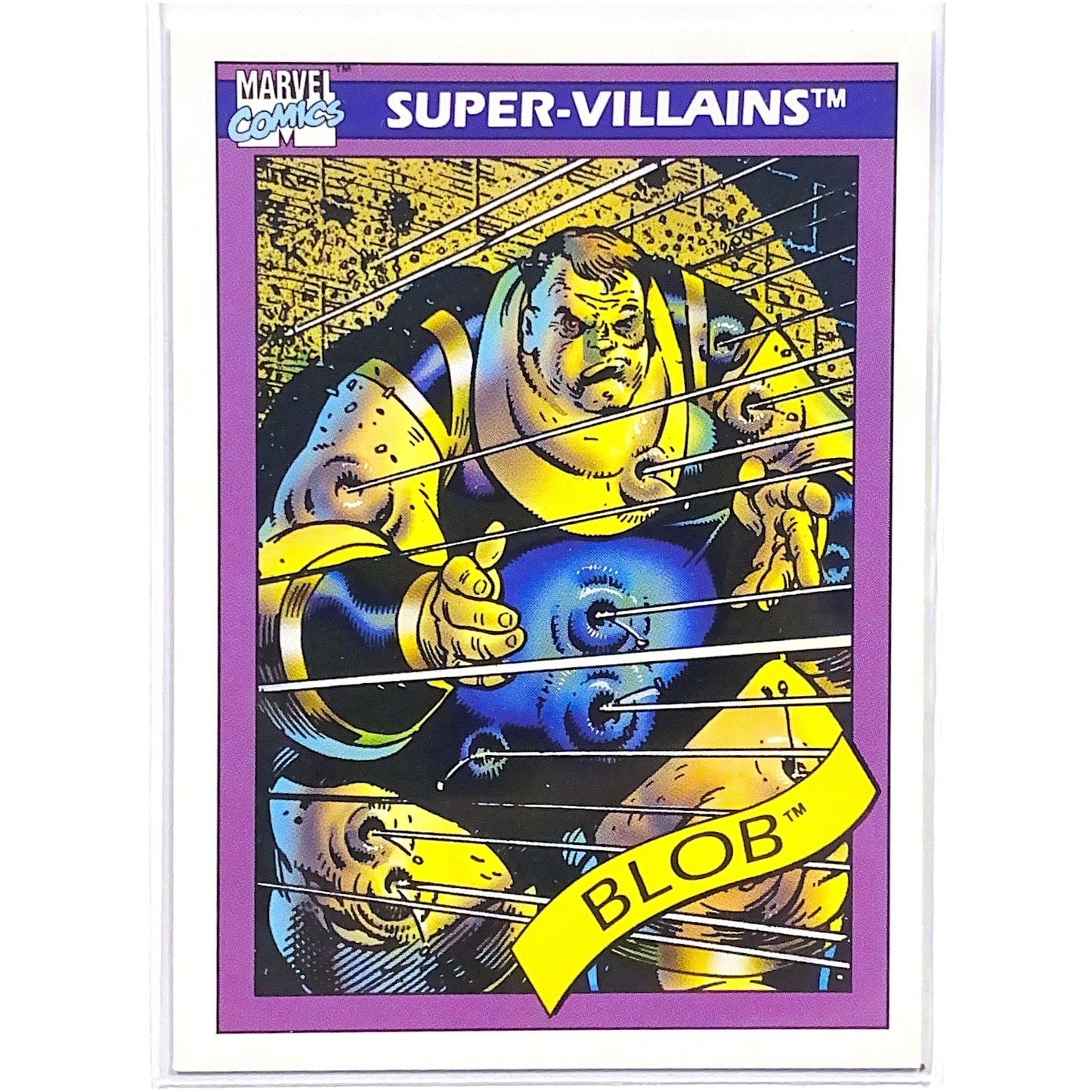 1990 Impel Marvel Comics Super-Villains Blob #71 Local Legends Cards & Collectibles
