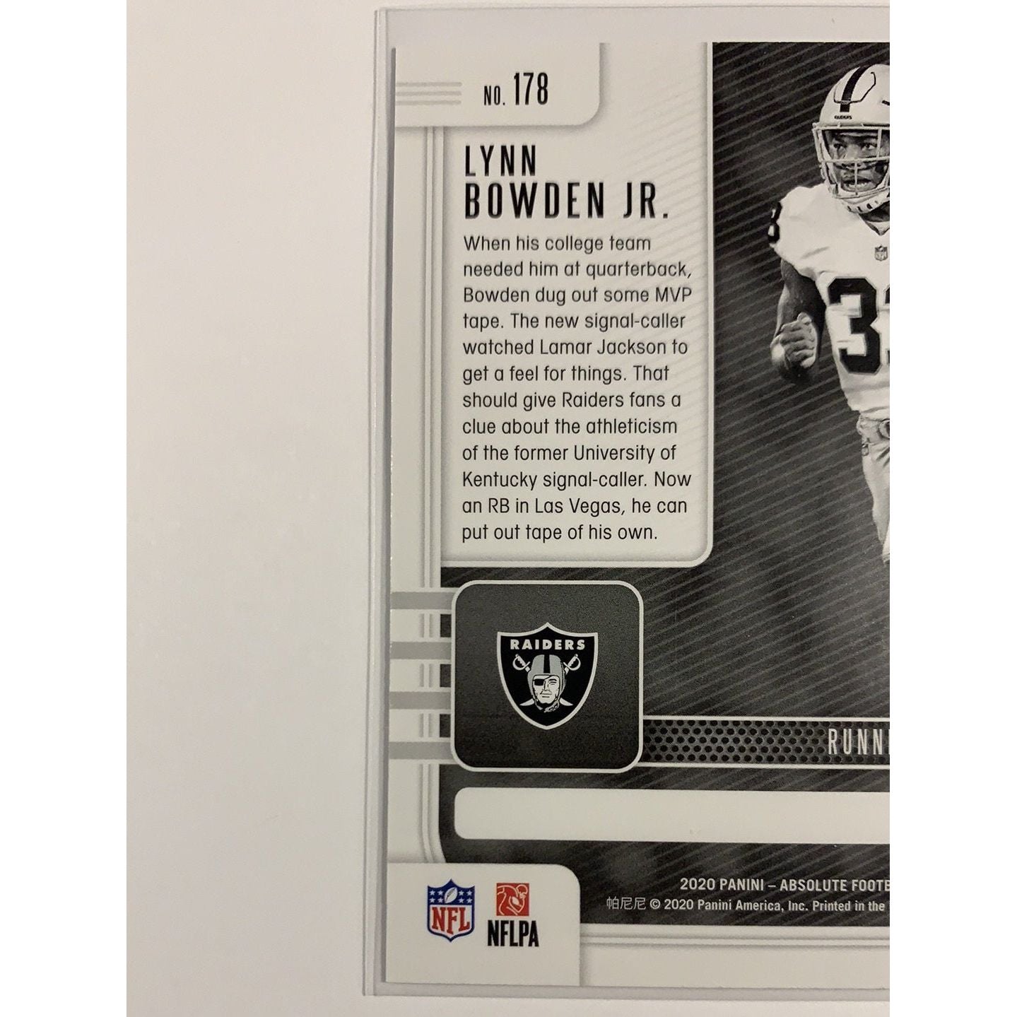 2020 Absolute Lynn Bowden Jr Green Parallel RC | Local Legends Cards & Collectibles