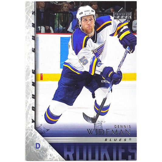 2005-06 Upper Deck Series 2 Denis Wideman Young Guns | Local Legends Cards & Collectibles