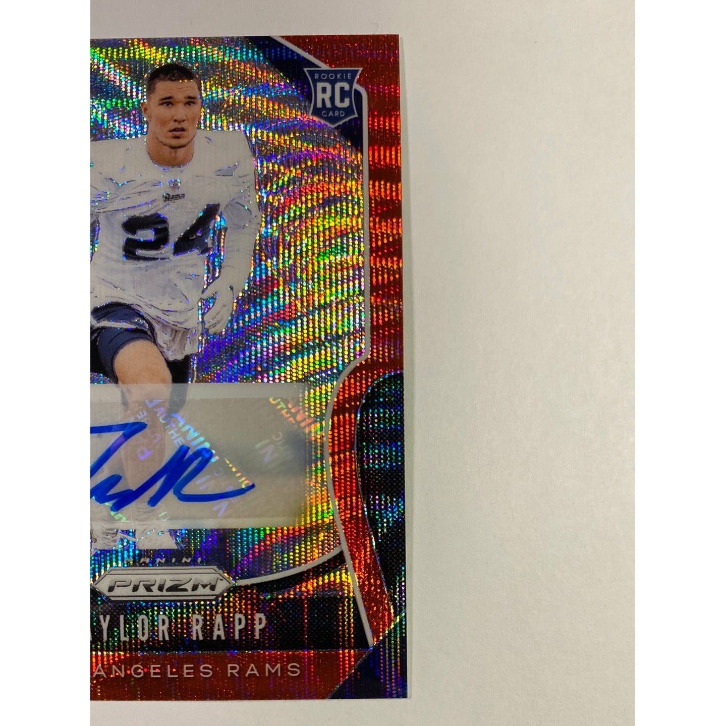 2019 Panini Prizm Taylor Rapp Red Wave Prizm RC /149 Local Legends Cards & Collectibles