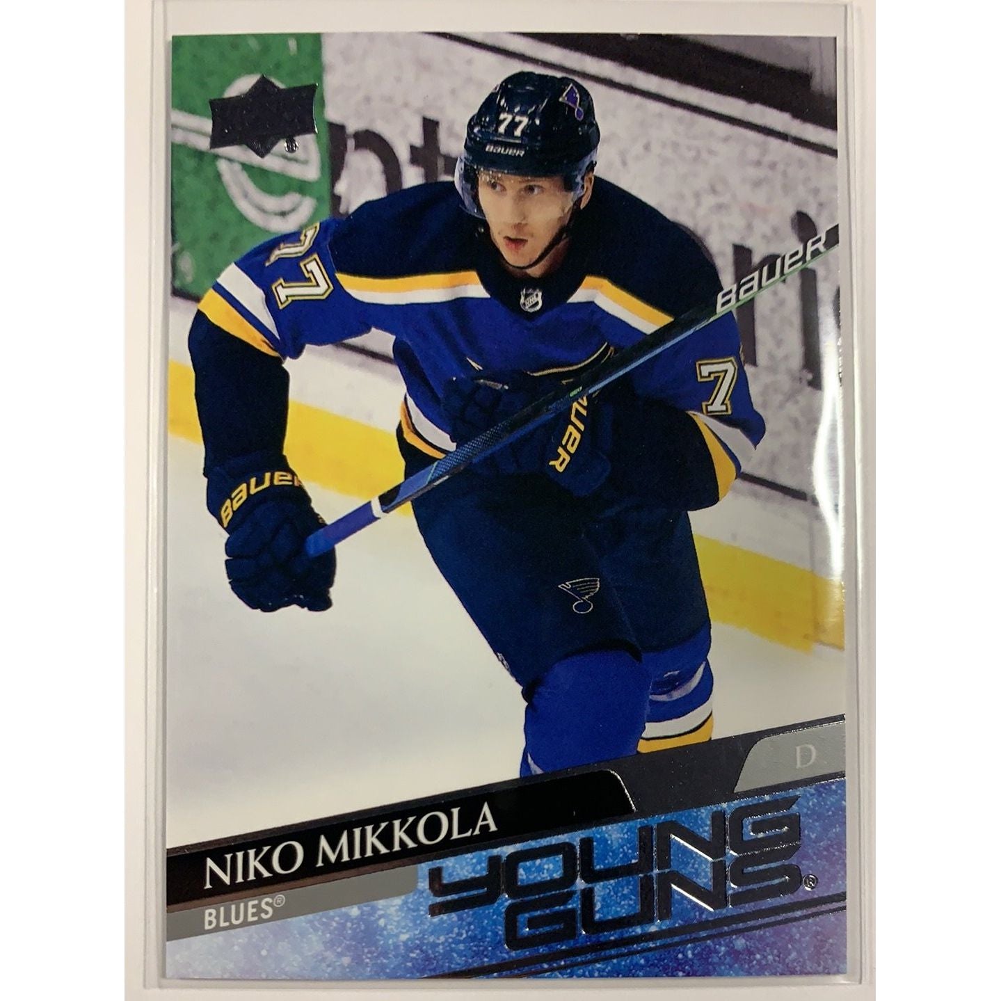 2020-21 Upper Deck Series 2 Niko Mikkola Young Guns | Local Legends Cards & Collectibles