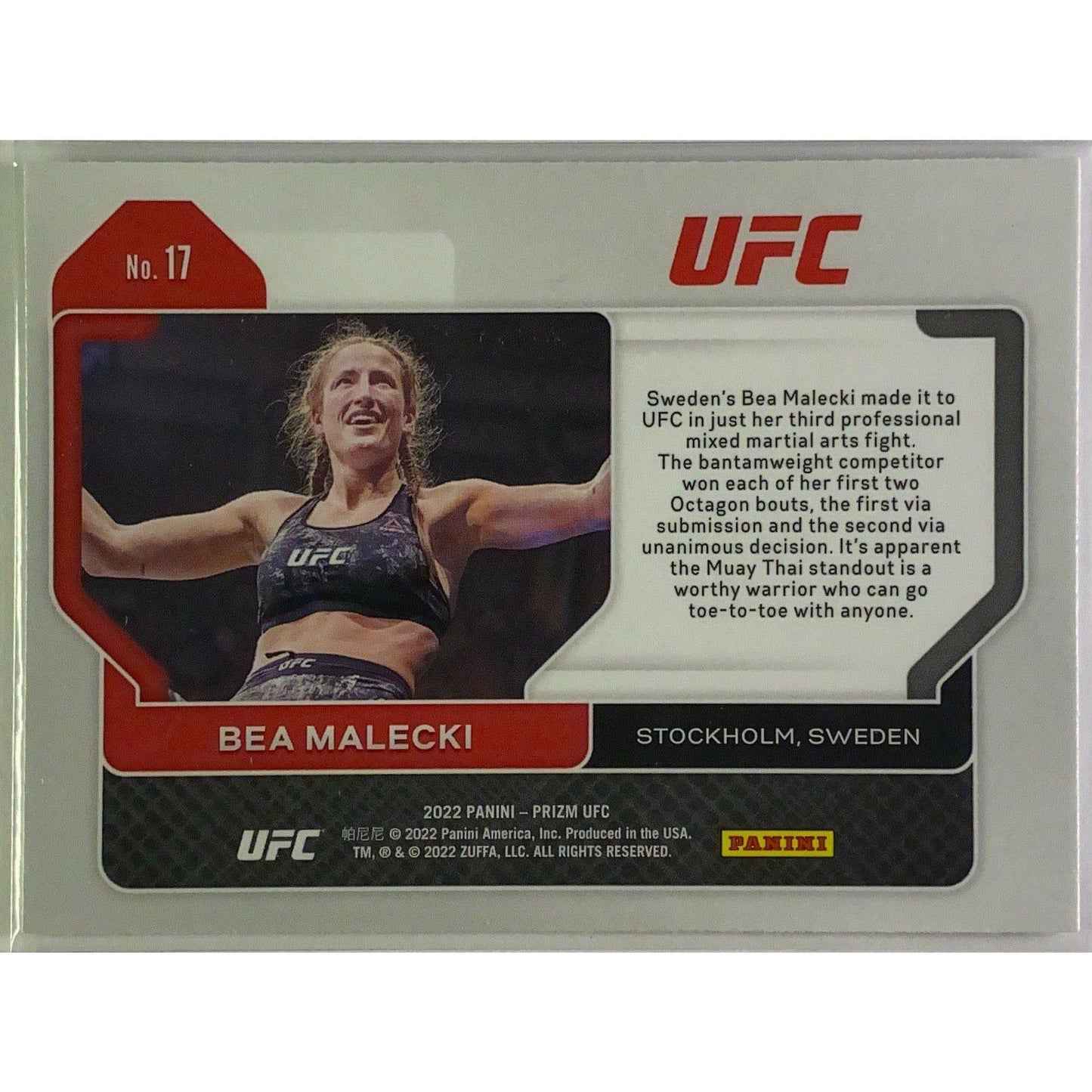 2022 Panini Prizm Bea Malecki RC