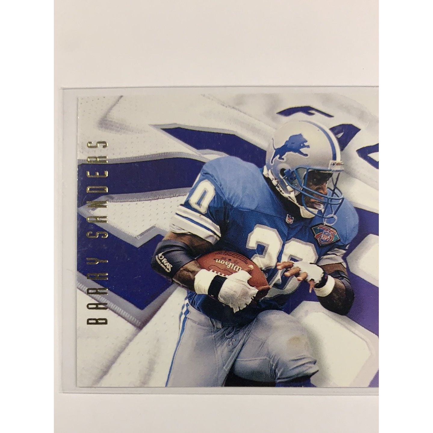 1995 Skybox Marshall Faulk Barry Sanders Mirror Image | Local Legends Cards & Collectibles