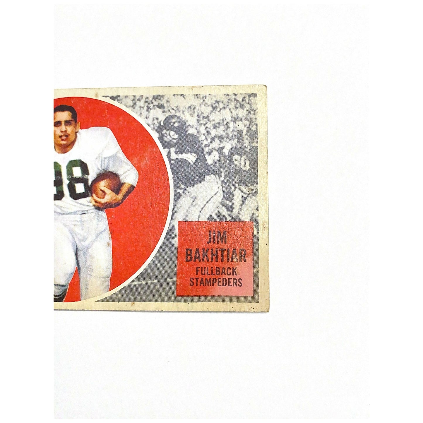 1960 Topps CFL Jim Bakhtiar #22 | Local Legends Cards & Collectibles