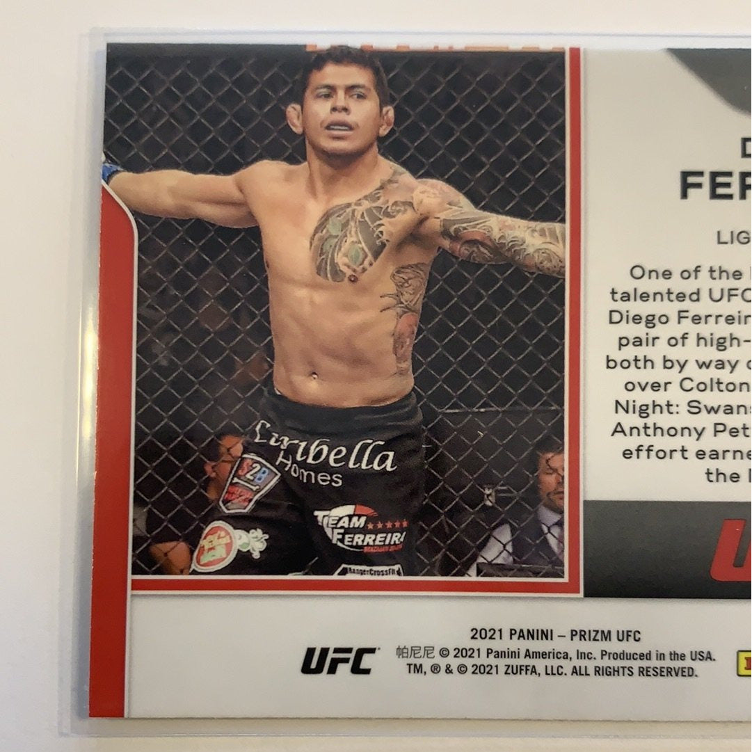 2021 Panini Prizm UFC Diego Ferreira RC Local Legends Cards & Collectibles