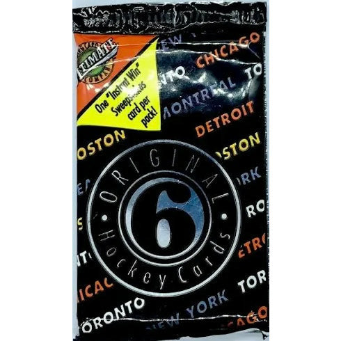 1992 Ultimate NHL Hockey Original 6 Pack | Local Legends Cards & Collectibles