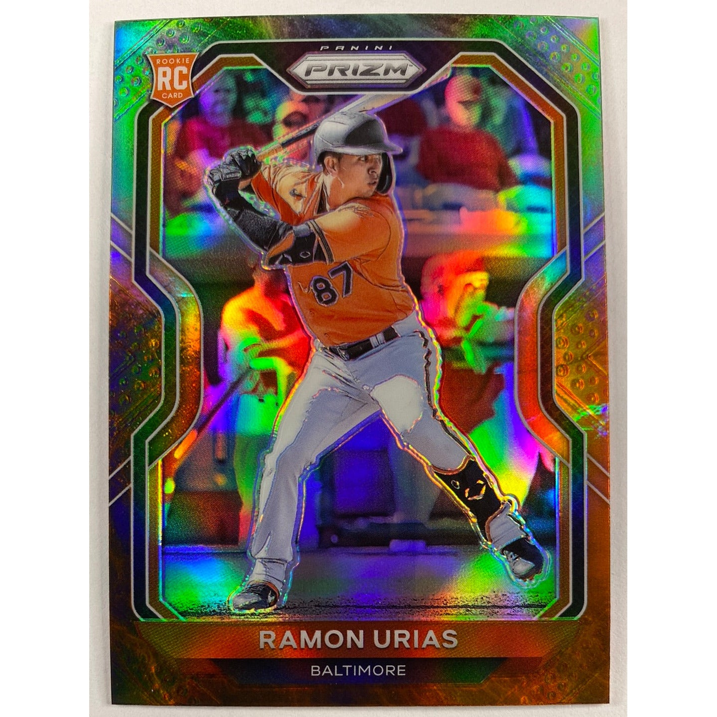 2021 Panini Prizm Ramon Urias Cosmic Haze RC