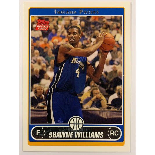 2006-07 Topps Shawne Williams RC