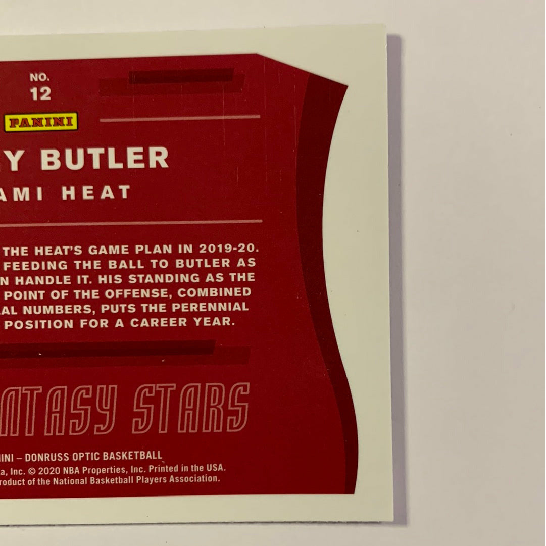 2019-20 Donruss Optic Jimmy Butler Fantasy Stars