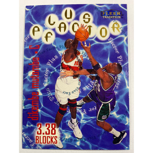 1998-99 Fleer Dikembe Mutombo Plus Factor