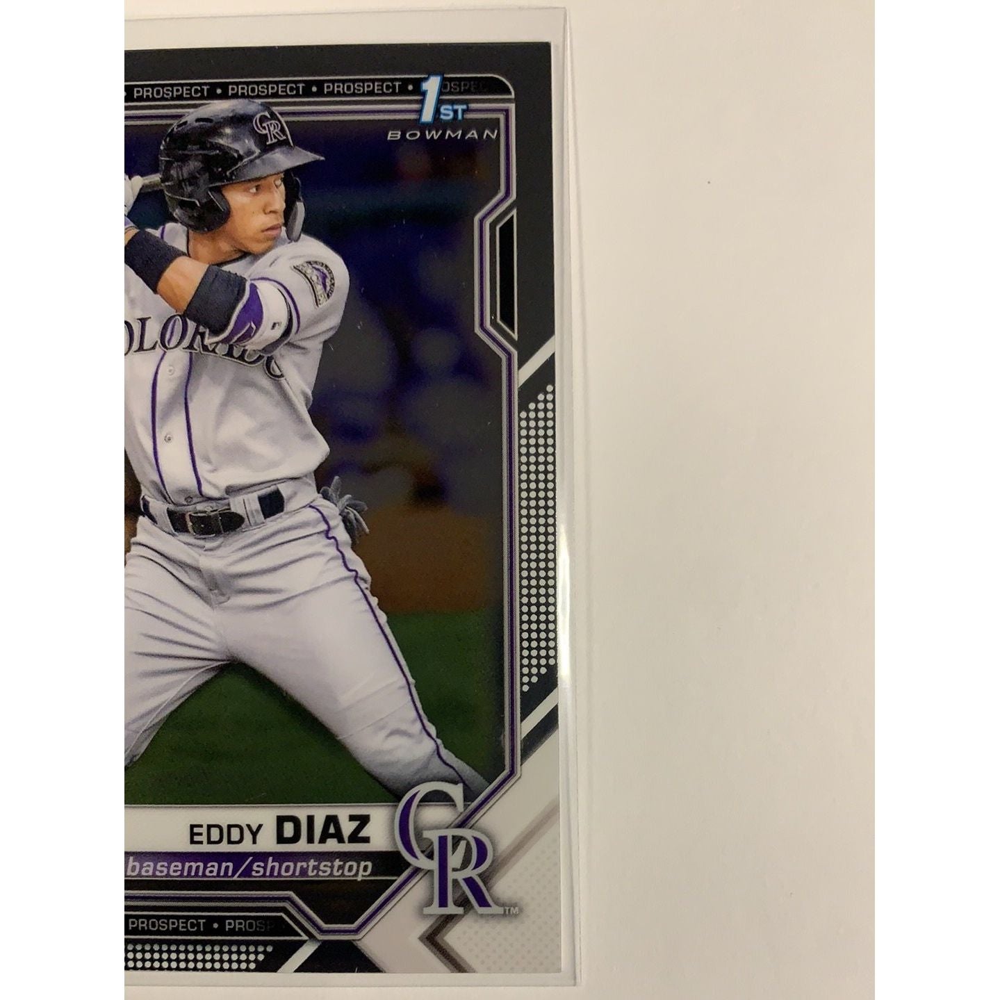 2021 Bowman 1st Chrome Eddy Diaz BCP-33 Local Legends Cards & Collectibles