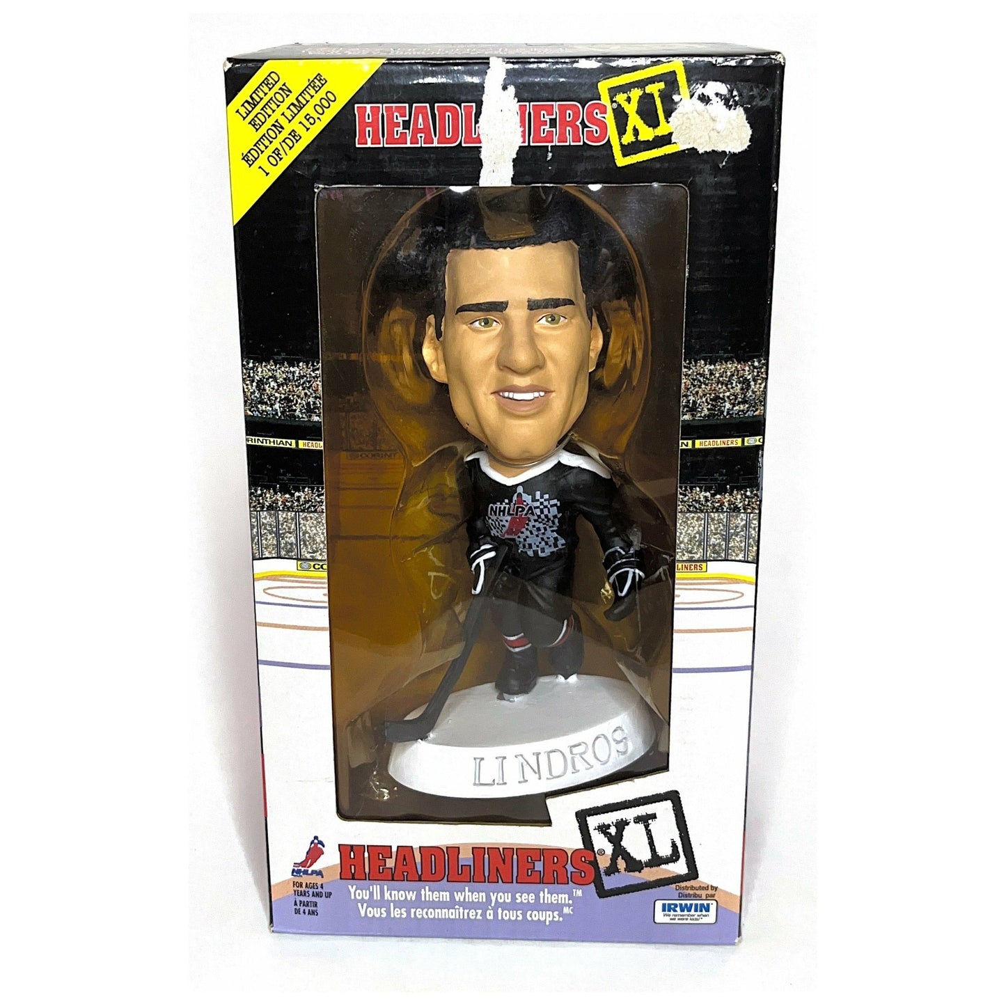 1998 HEADLINERS XL Eric Lindros Limited Edition #/15,000 Figure Local Legends Cards & Collectibles