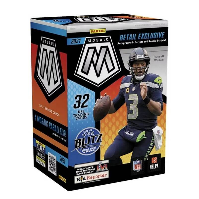 2021 Panini Mosaic NFL Football Blaster Box | Local Legends Cards & Collectibles
