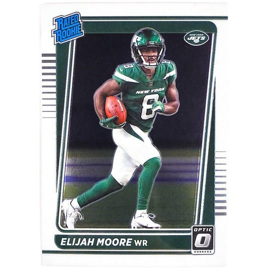 2021 Donruss Optic Elijah Moore Rated Rookie