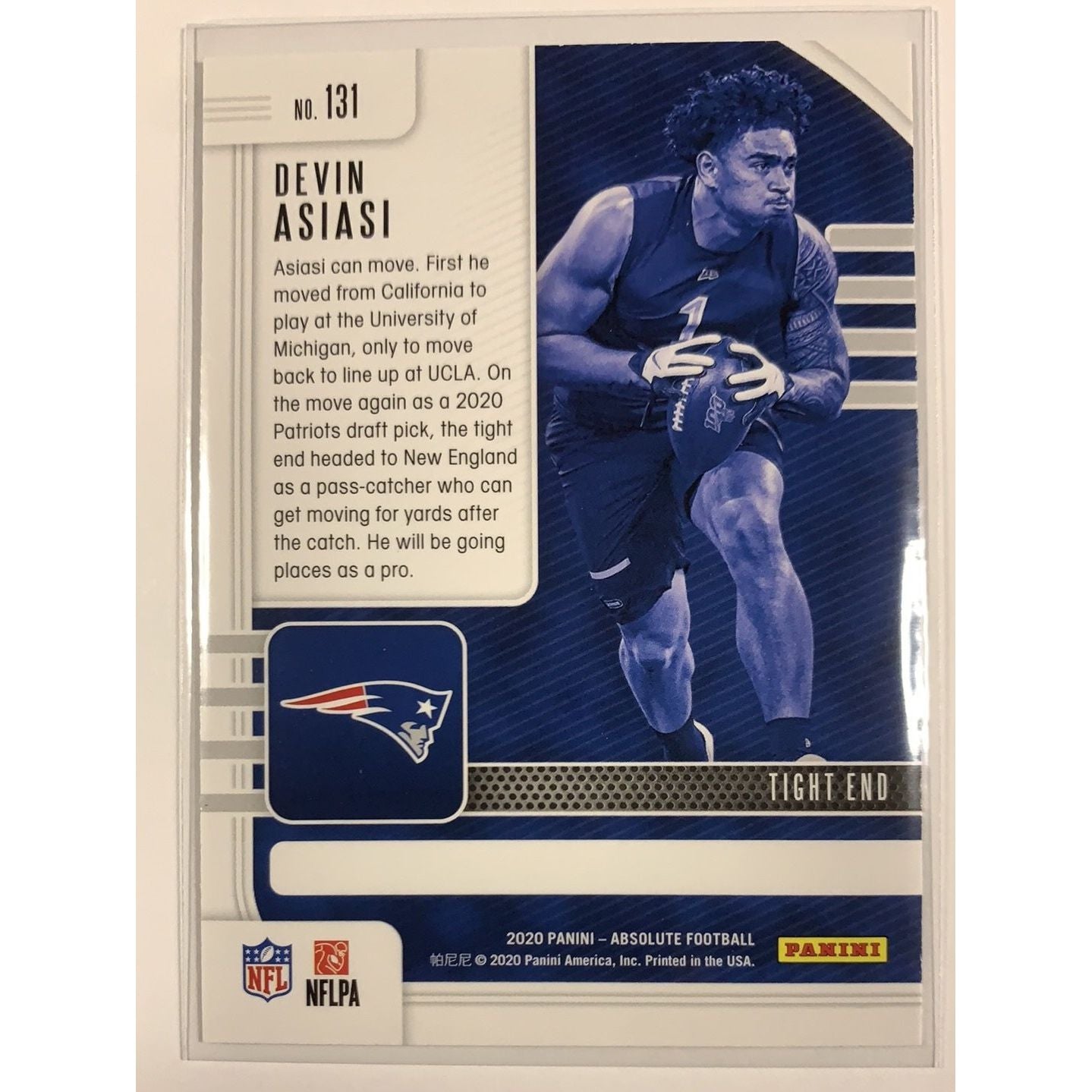 2020 Panini Absolute Devin Asiasi RC Local Legends Cards & Collectibles