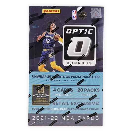 2021-22 Panini Optic NBA Basketball Retail Box