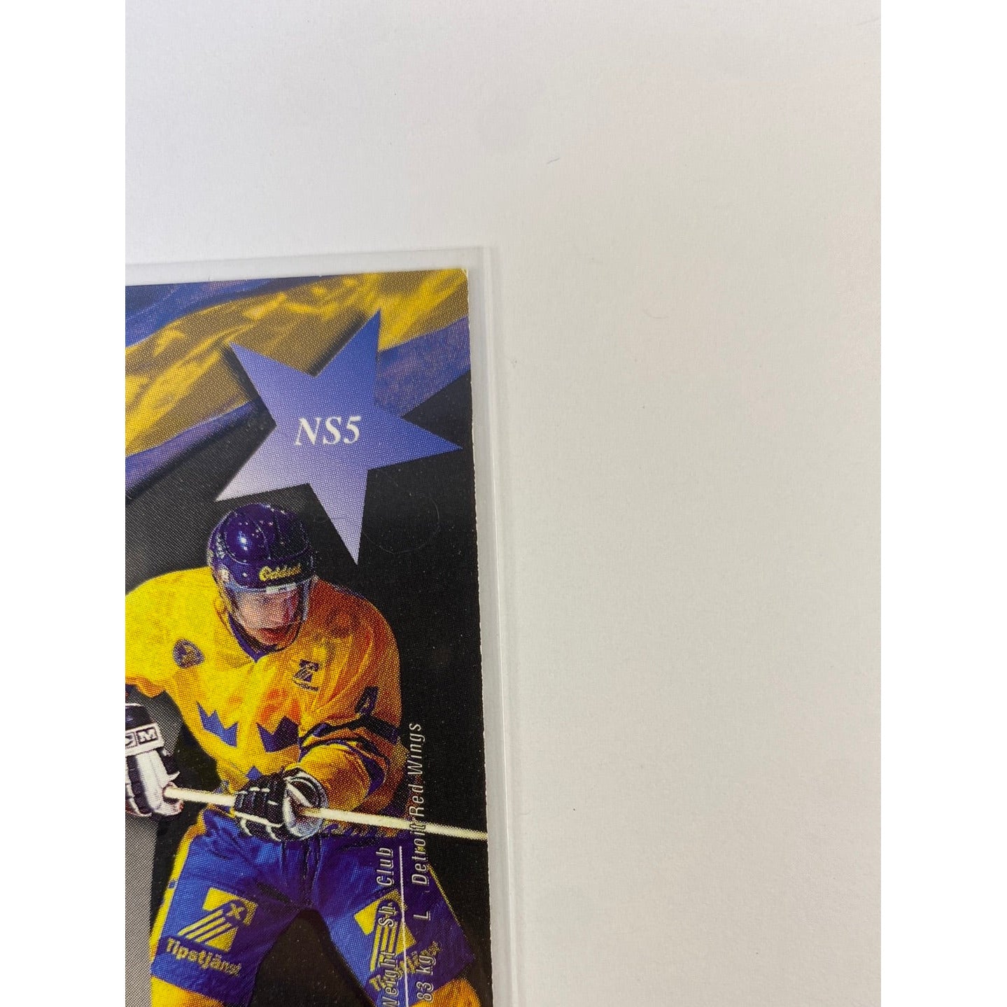 1996 Wein Semic Collections Nicklas Lidstrom The Mighty Viking Nordic Stars SSP | Local Legends Cards & Collectibles