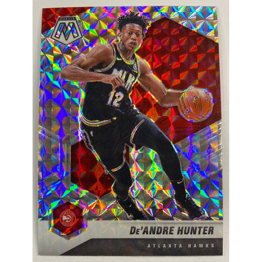 2020-21 Mosaic De’Andre Hunter Silver Mosaic Prizm