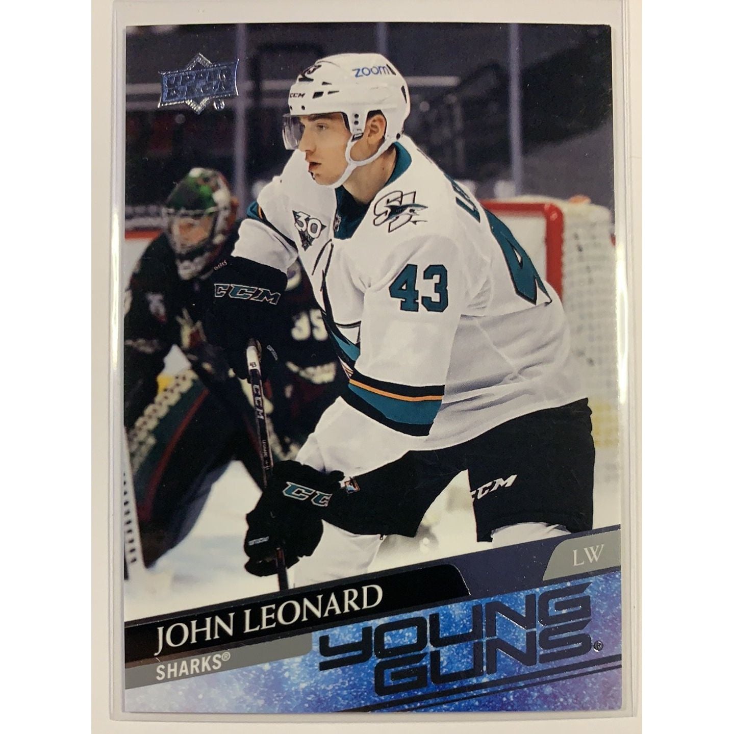 2020-21 Upper Deck Series 2 John Leonard Young Guns | Local Legends Cards & Collectibles